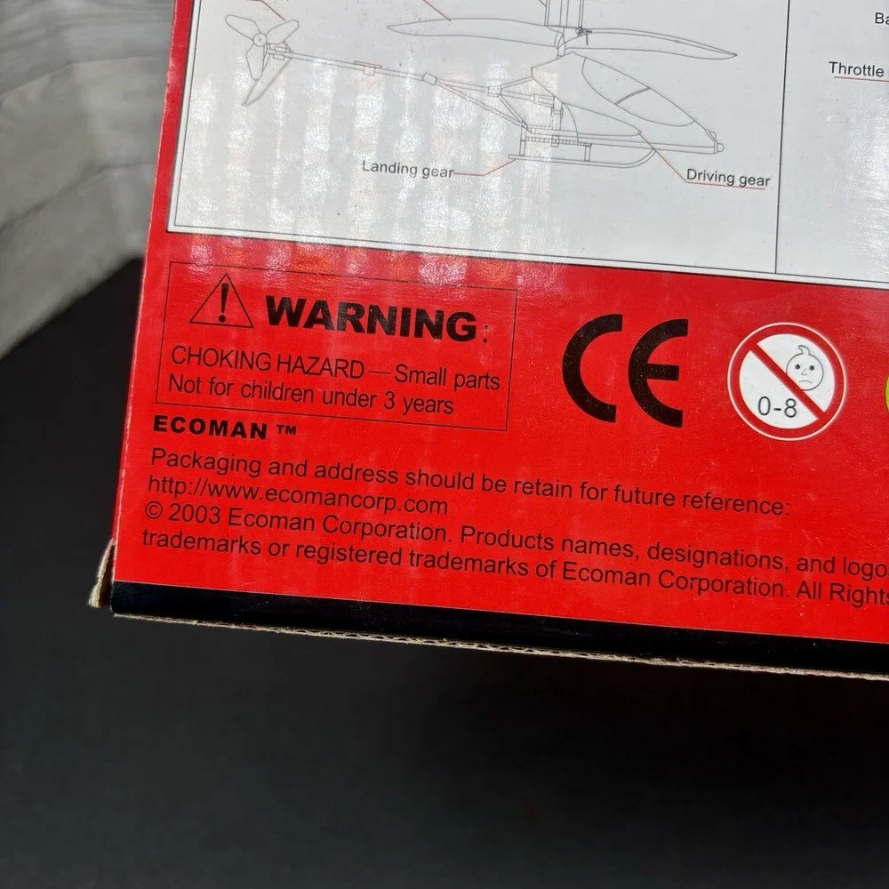 Vintage 2003 Micro Gear R/C‎ Micro Safaris Helicopter NEW IN BOX